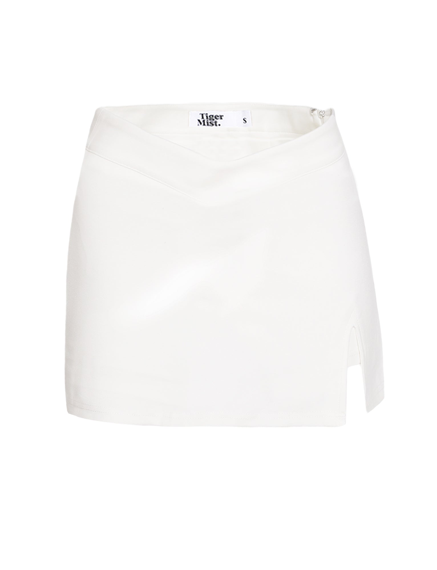 DAPHNIE PU SKORT - WHITE - Image 7