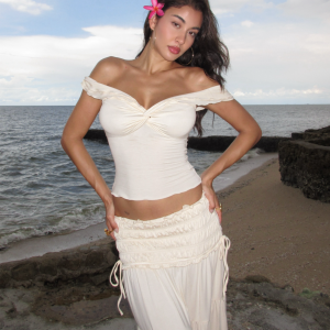 DENALI TOP - NEUTRAL : BONE