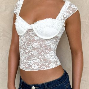 NYRA TOP - WHITE