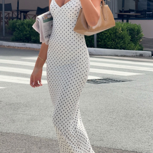 JULIANNA MAXI DRESS - POLKA DOT