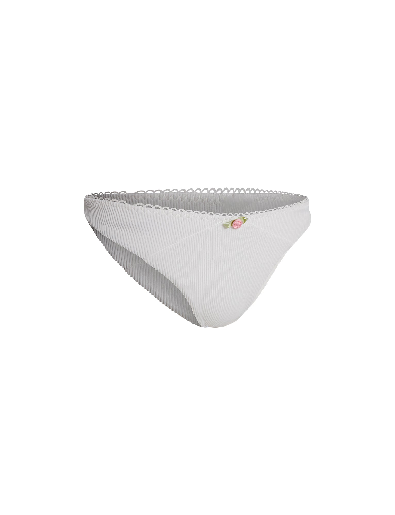 MILANA BIKINI BOTTOM - WHITE - Image 7