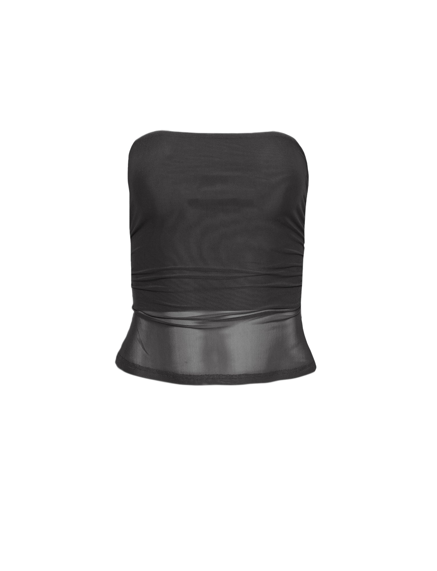 HARRIETT TUBE TOP - BLACK - Image 6
