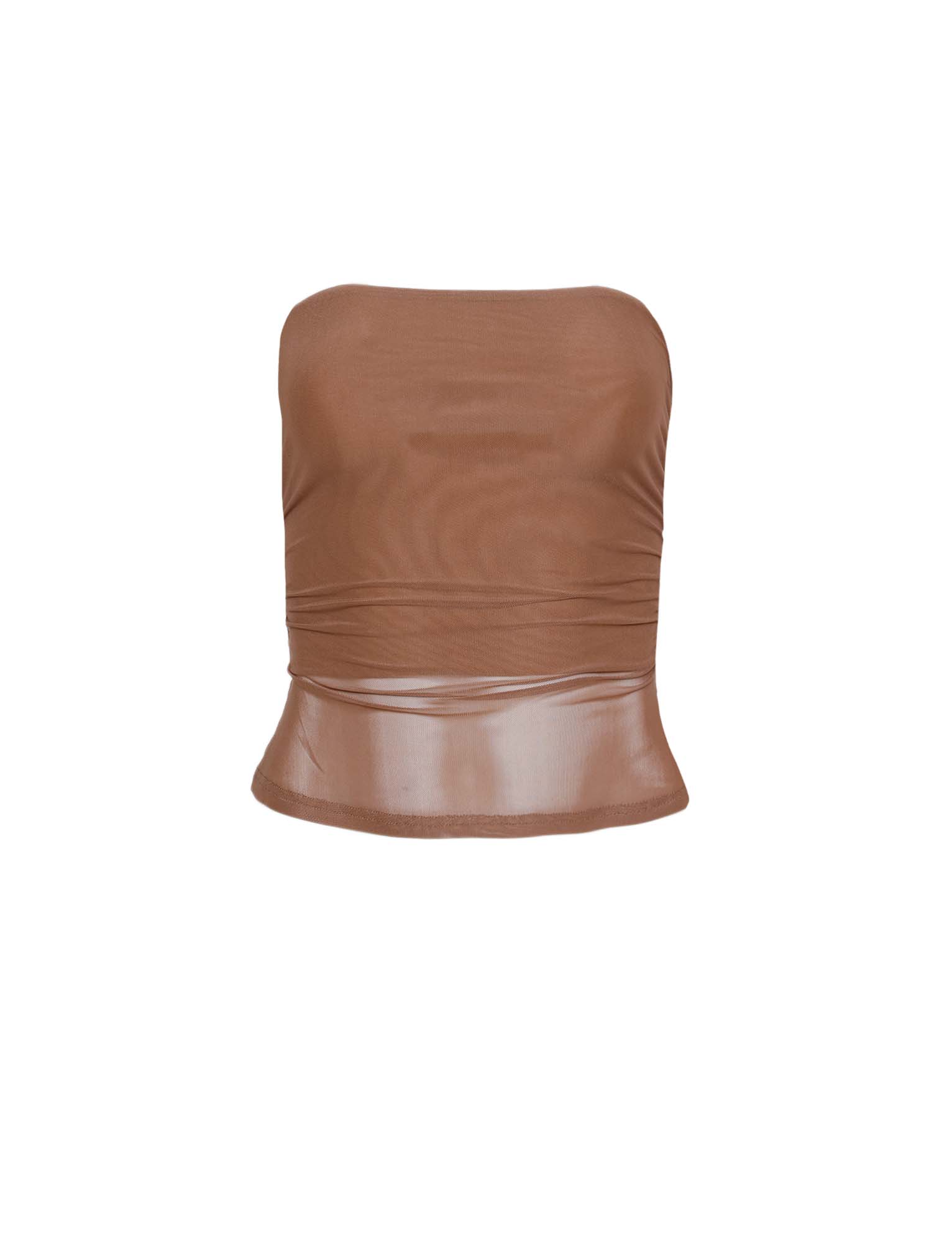 HARRIETT TUBE TOP - TAN - Image 9