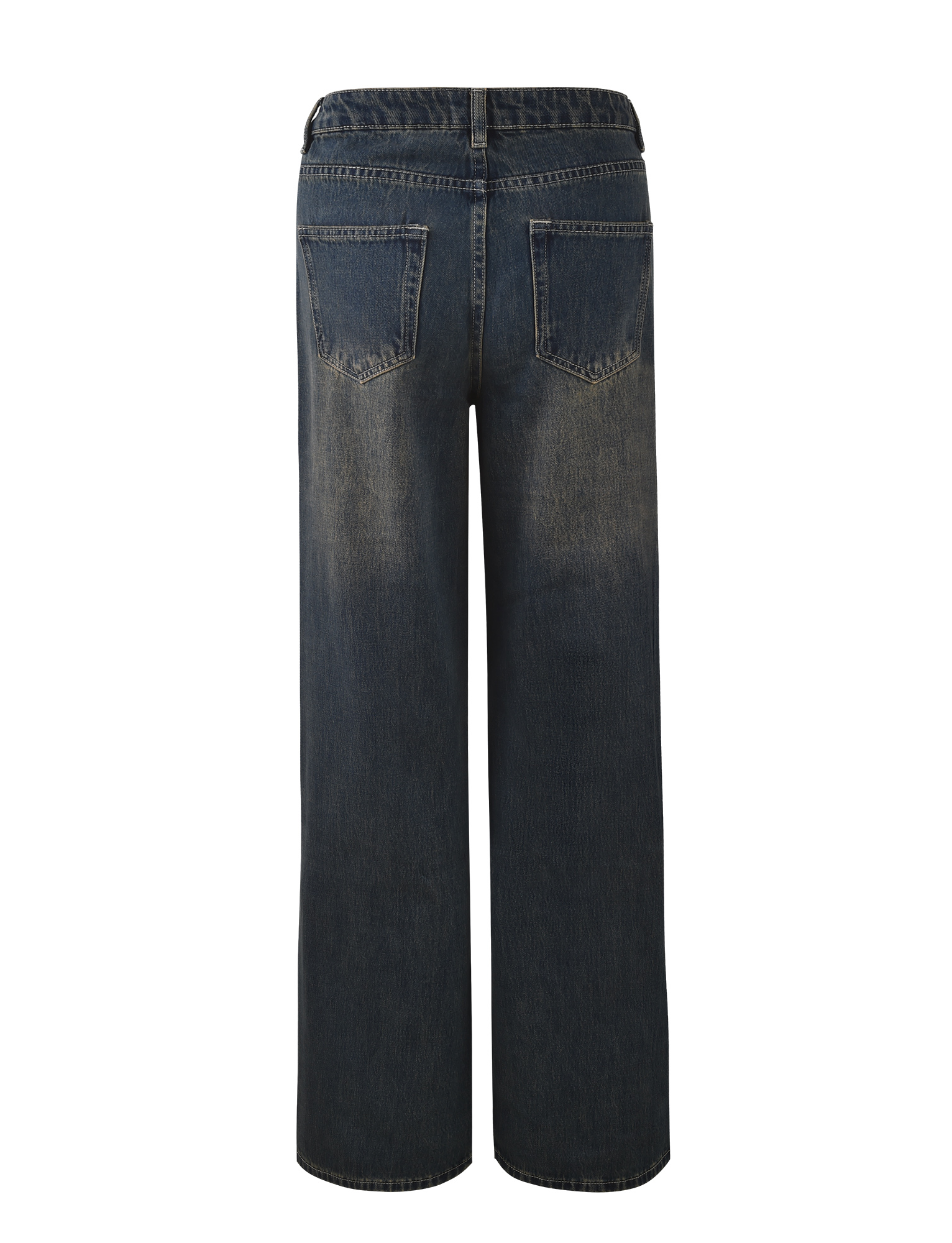 FELIX JEAN - BLUE : MID WASH - Image 9