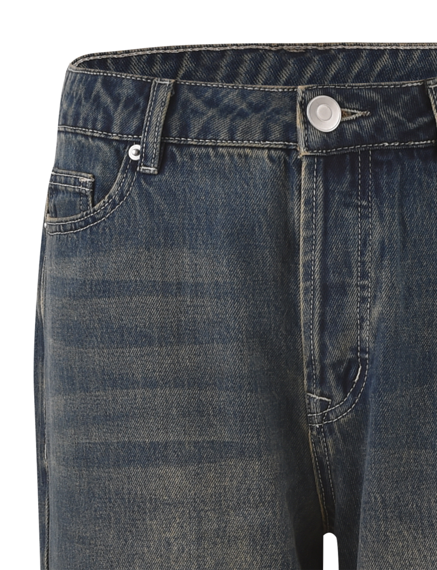 FELIX JEAN - BLUE : MID WASH - Image 10