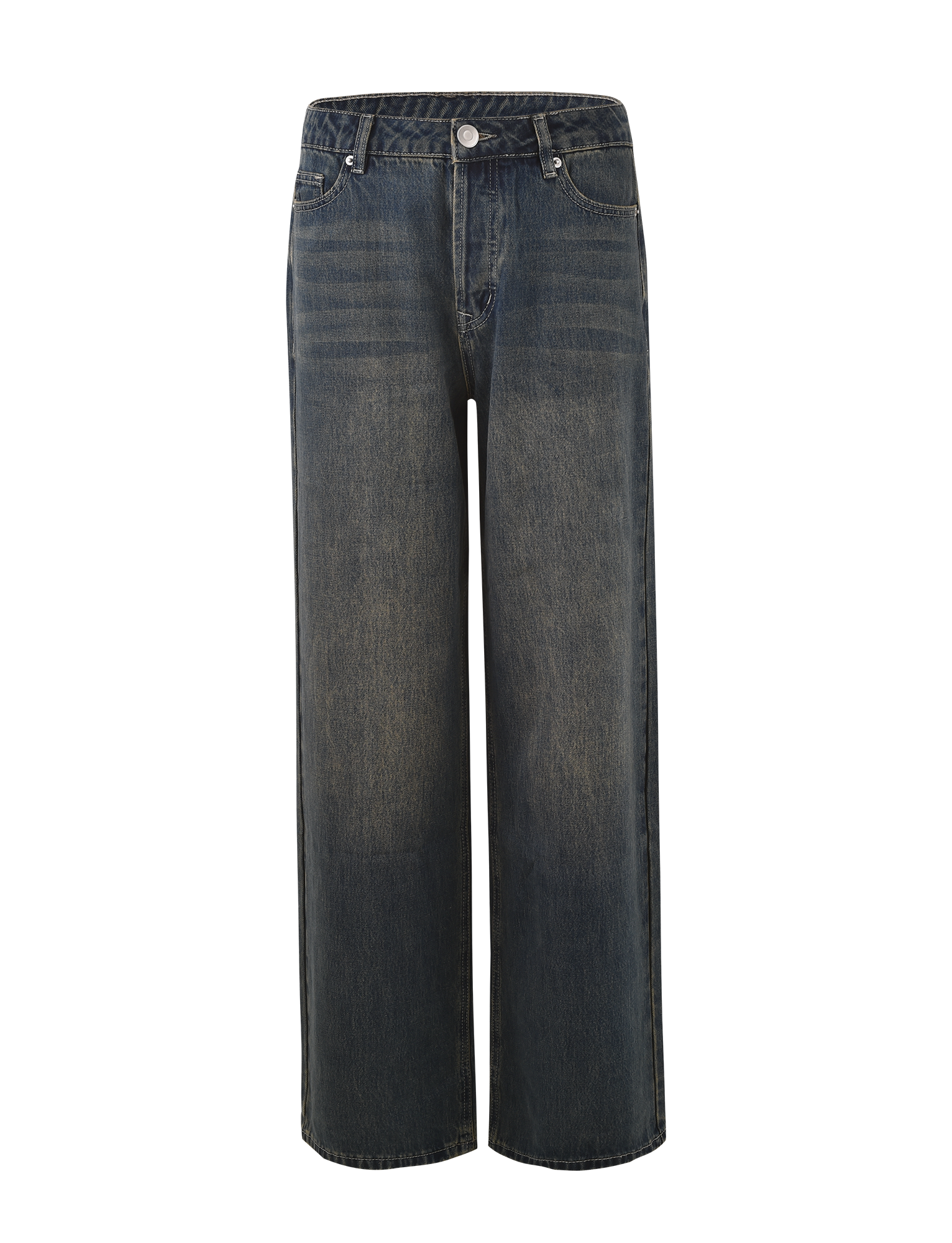 FELIX JEAN - BLUE : MID WASH - Image 8