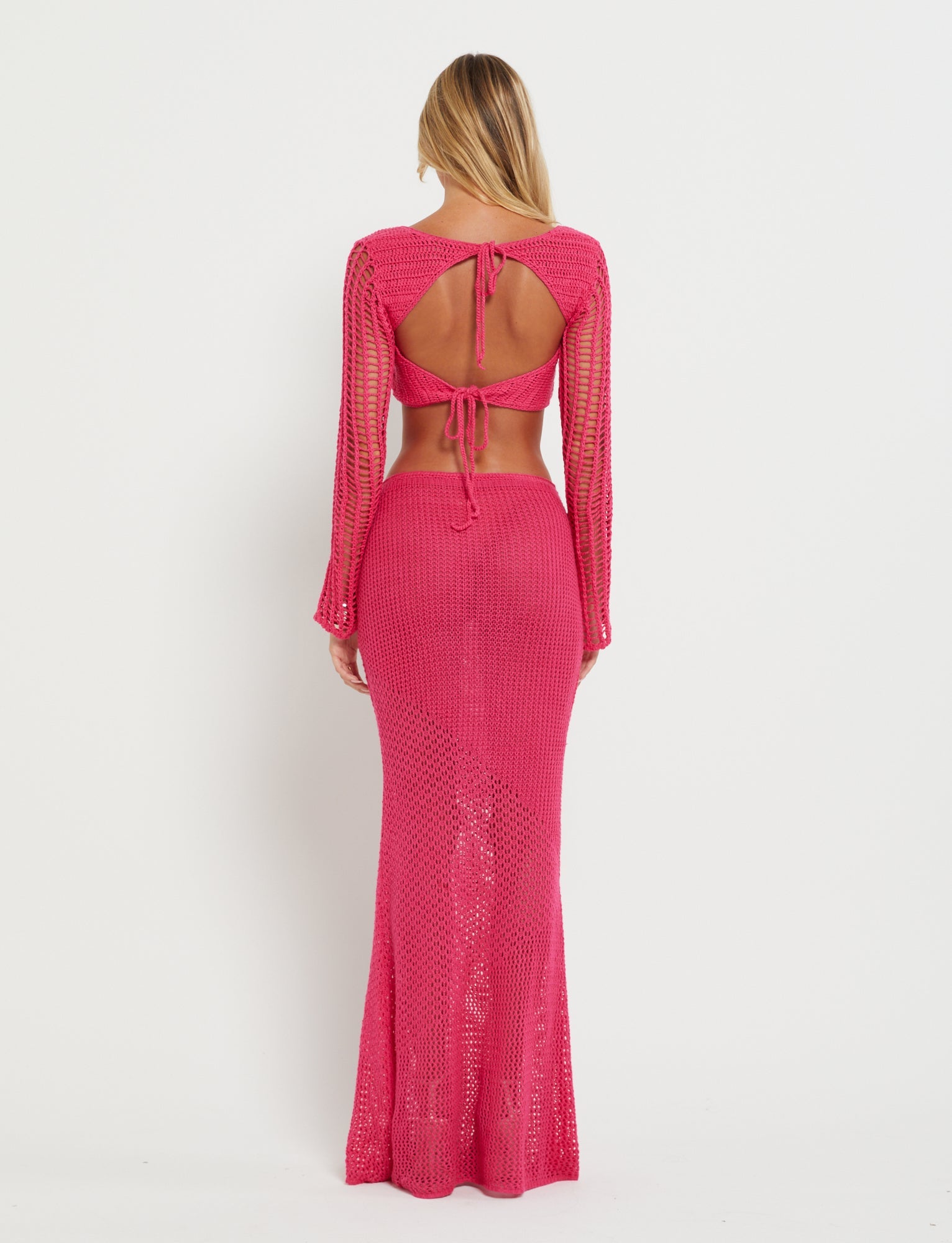 MACAULEY SKIRT - PINK : HOT PINK - Image 5