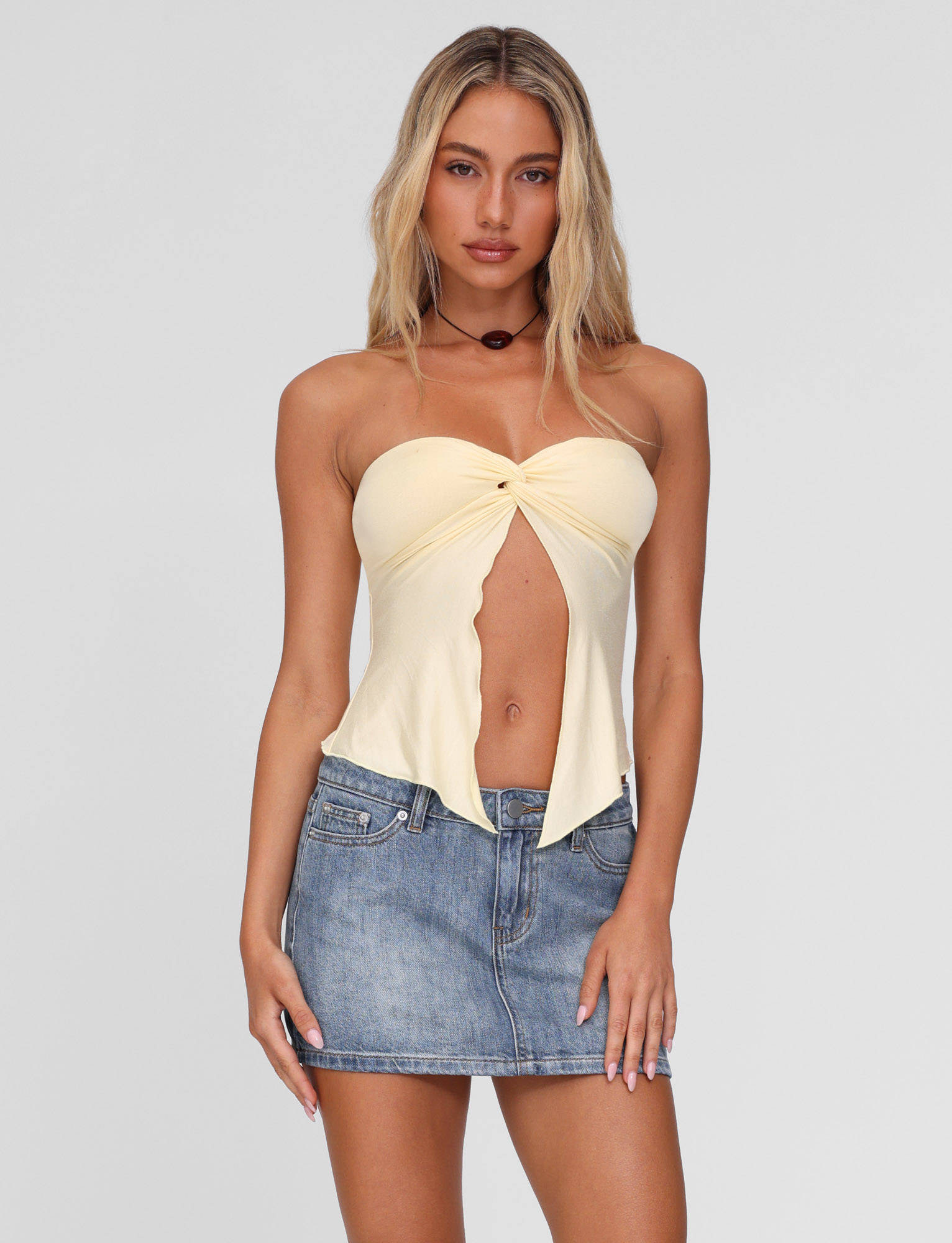 CHARMAINE TOP - LEMON - Image 2