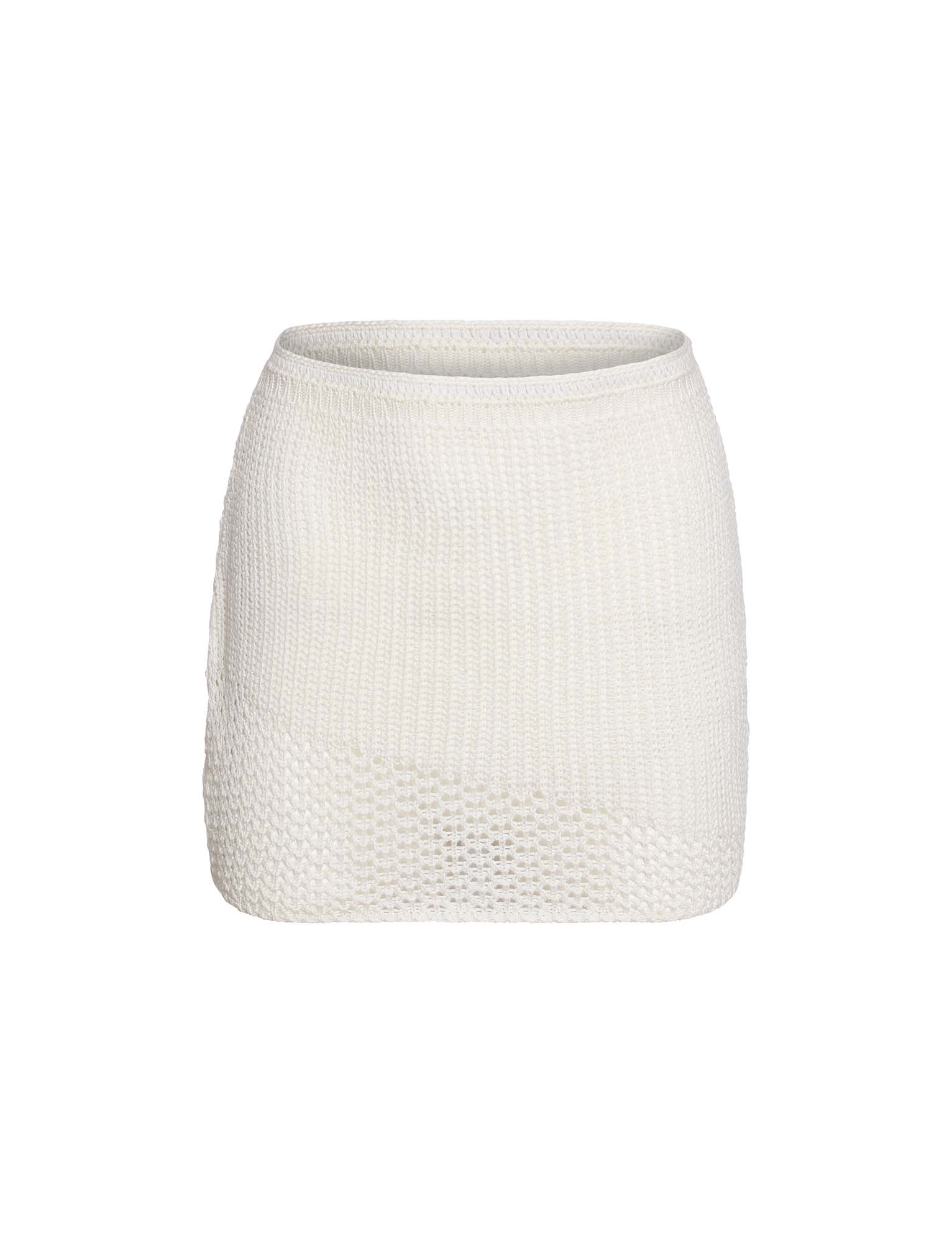 MACAULEY MINI SKIRT - WHITE - Image 7