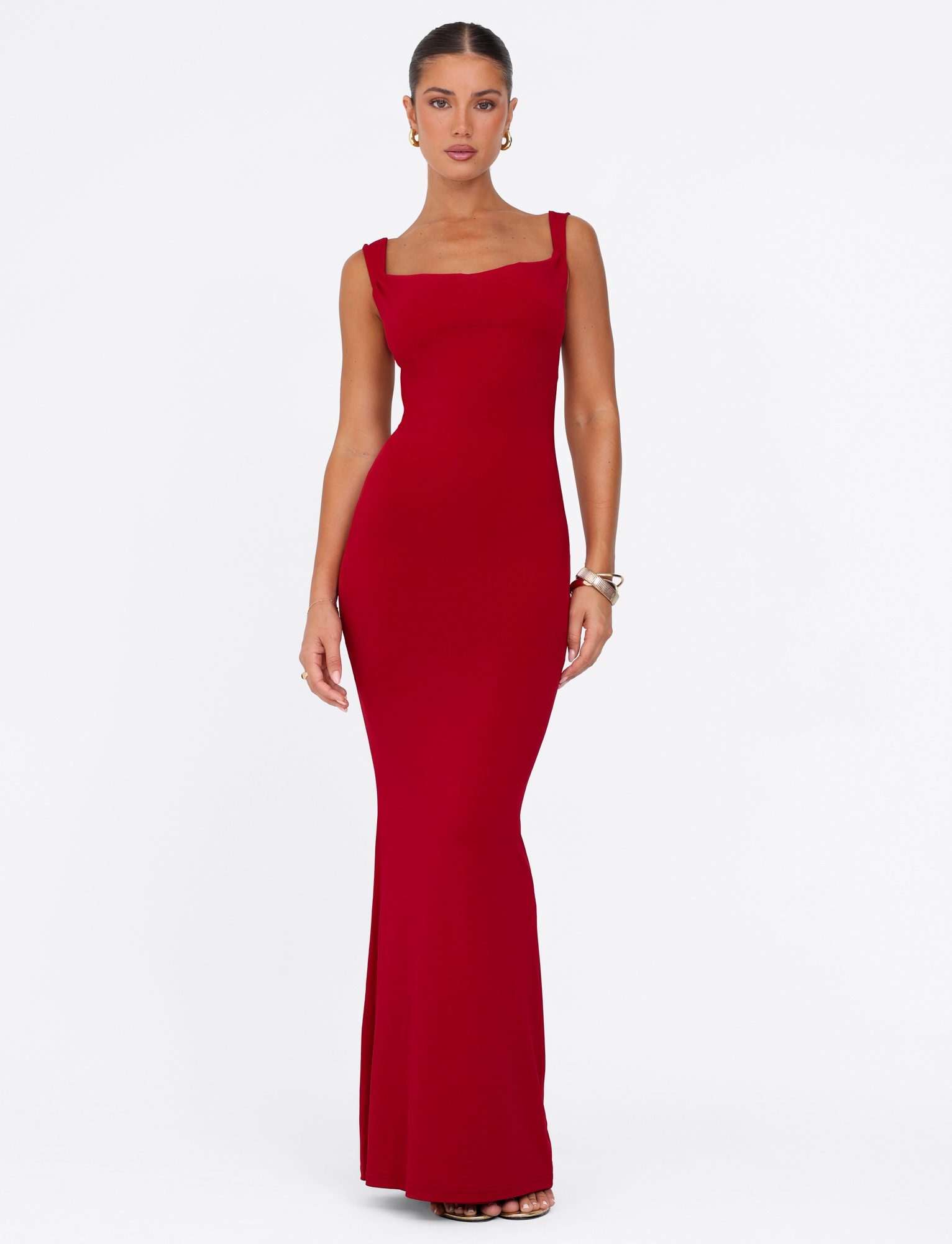 MORANA MAXI DRESS - RED - Image 2