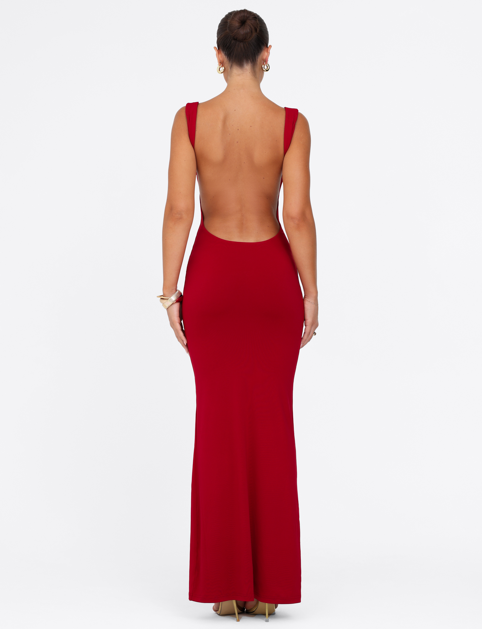 MORANA MAXI DRESS - RED - Image 5