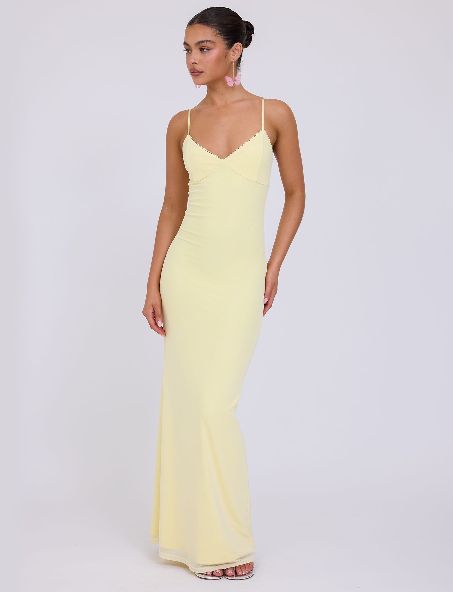 JULIANNA DRESS - YELLOW : LEMON - Image 2