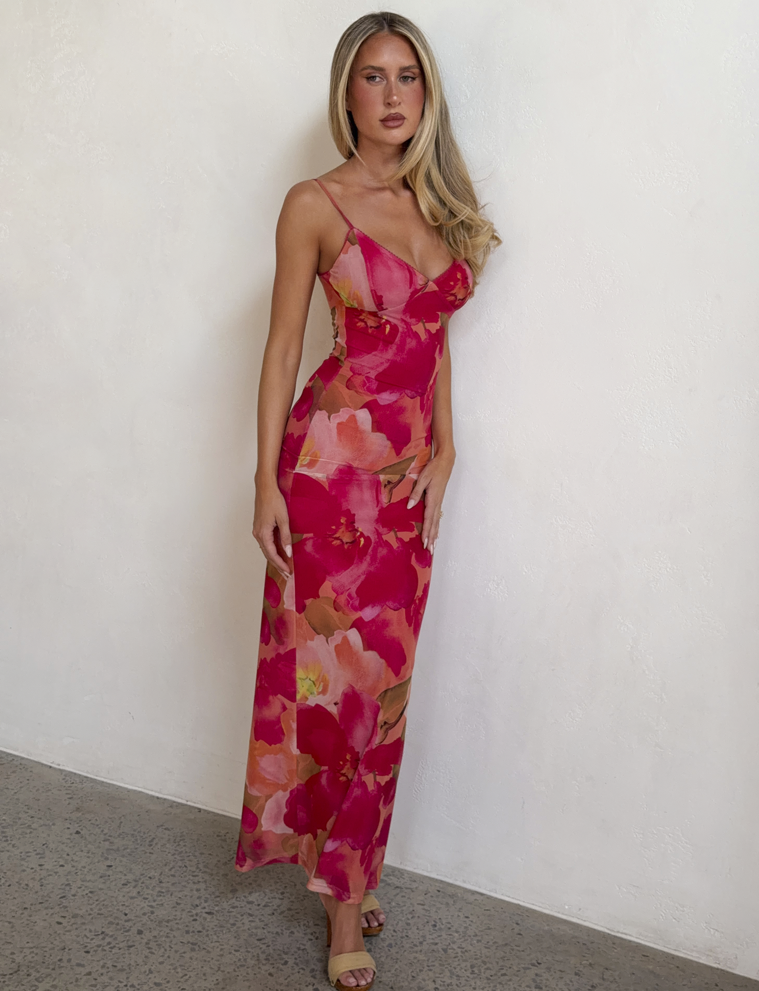 JULIANNA MAXI DRESS - DAIQUIRI FLORAL - Image 4