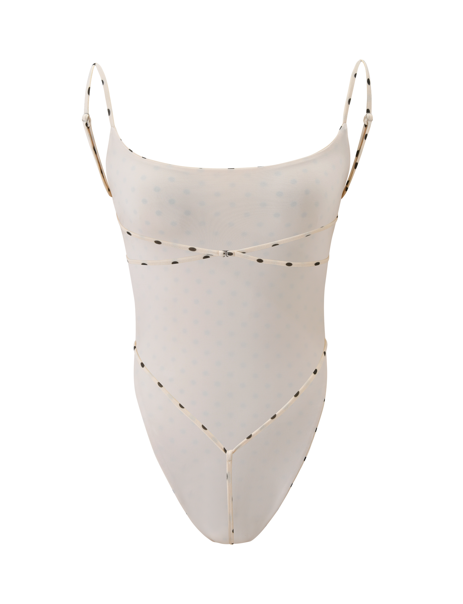 MINERVA BODYSUIT - CREAM DOT - Image 7