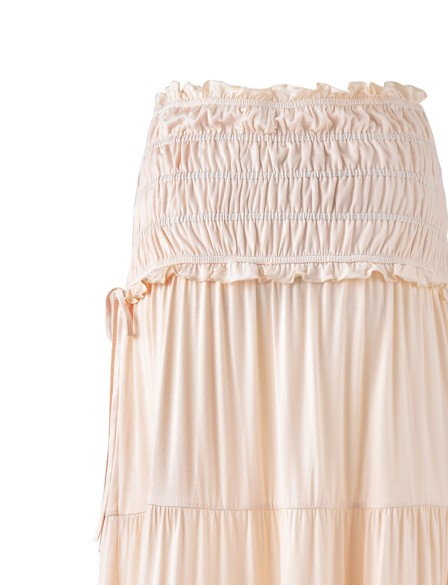DENALI MAXI SKIRT - NEUTRAL : BONE - Image 8