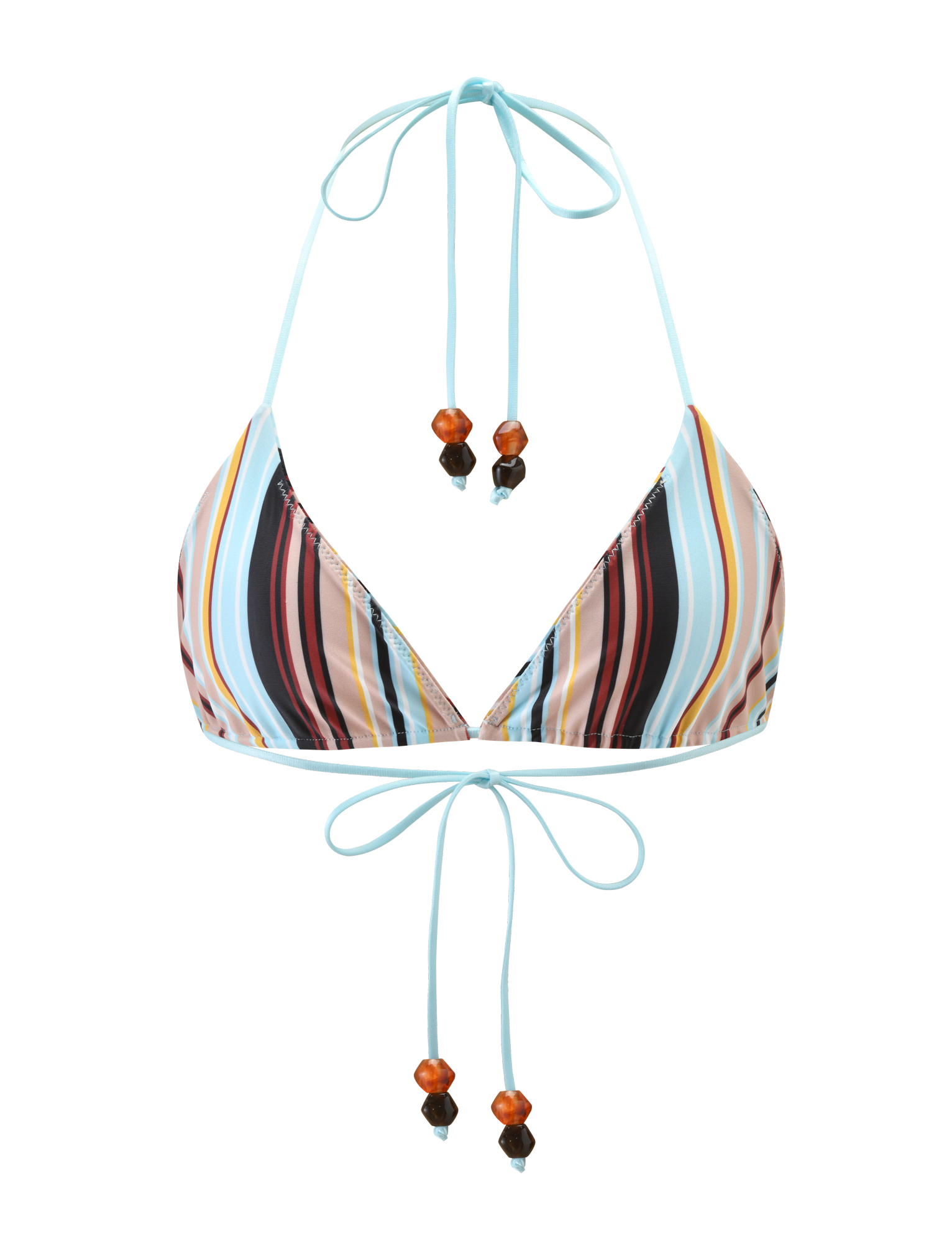AVE BIKINI TOP - VARIEGATED STRIPE - Image 7