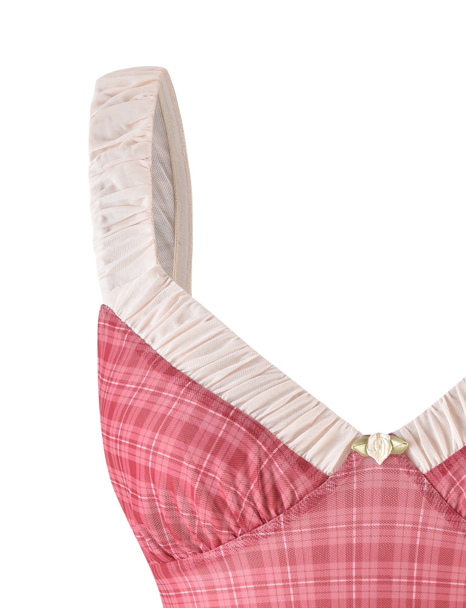 AMARAN TOP - RED : RED CHECK - Image 9
