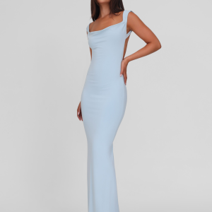 ZITA DRESS - BLUE : BABY BLUE