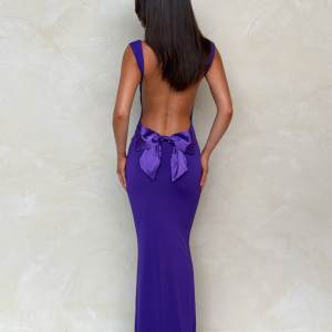 ZITA MAXI DRESS - PURPLE