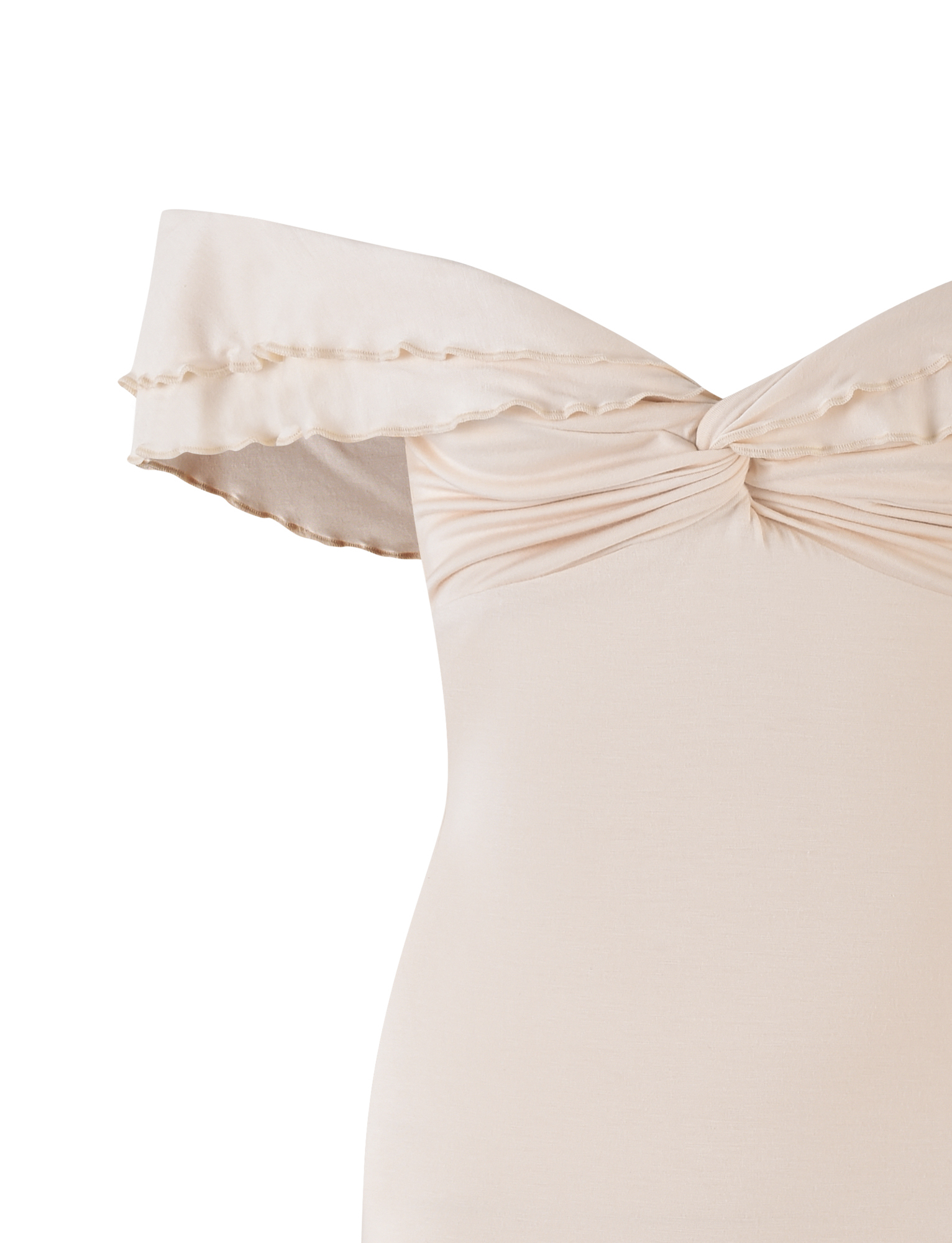 DENALI MINI DRESS - WHITE : BONE - Image 8