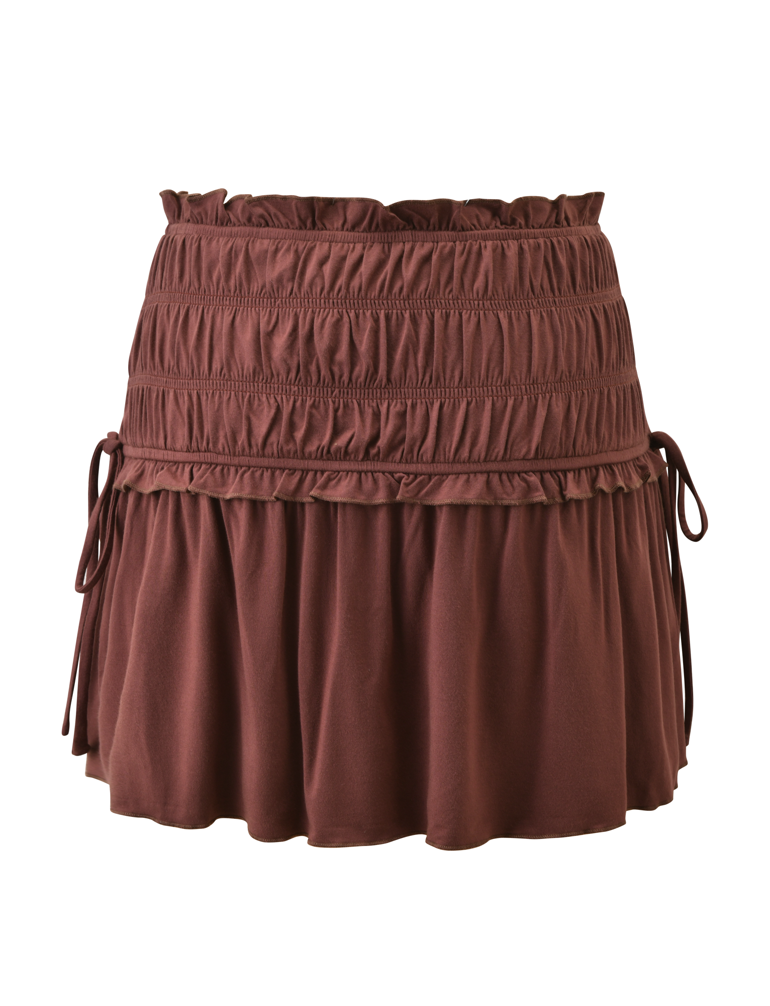 DENALI MINI SKIRT - CHOCOLATE - Image 7