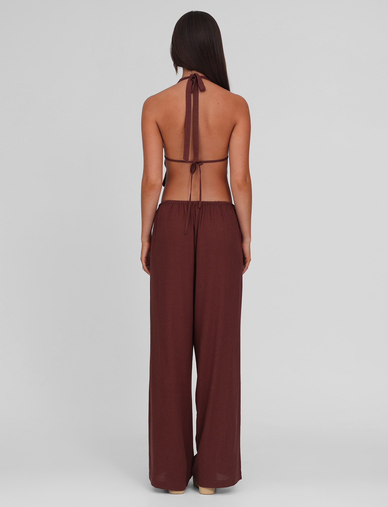 LAINEY PANT - CHOCOLATE - Image 5