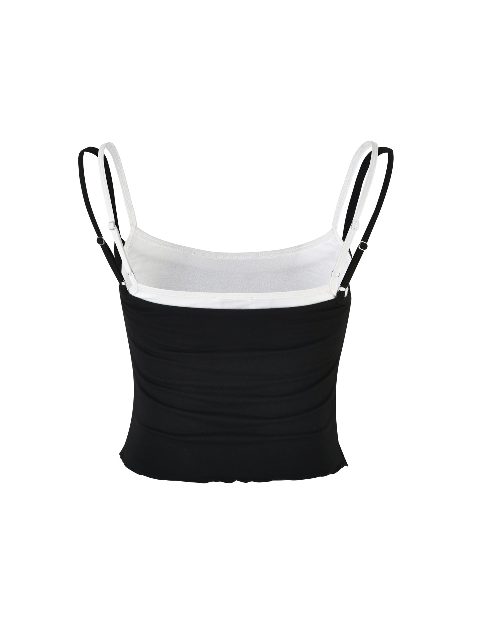 ADAIR TOP - BLACK : BLACK/WHITE - Image 6