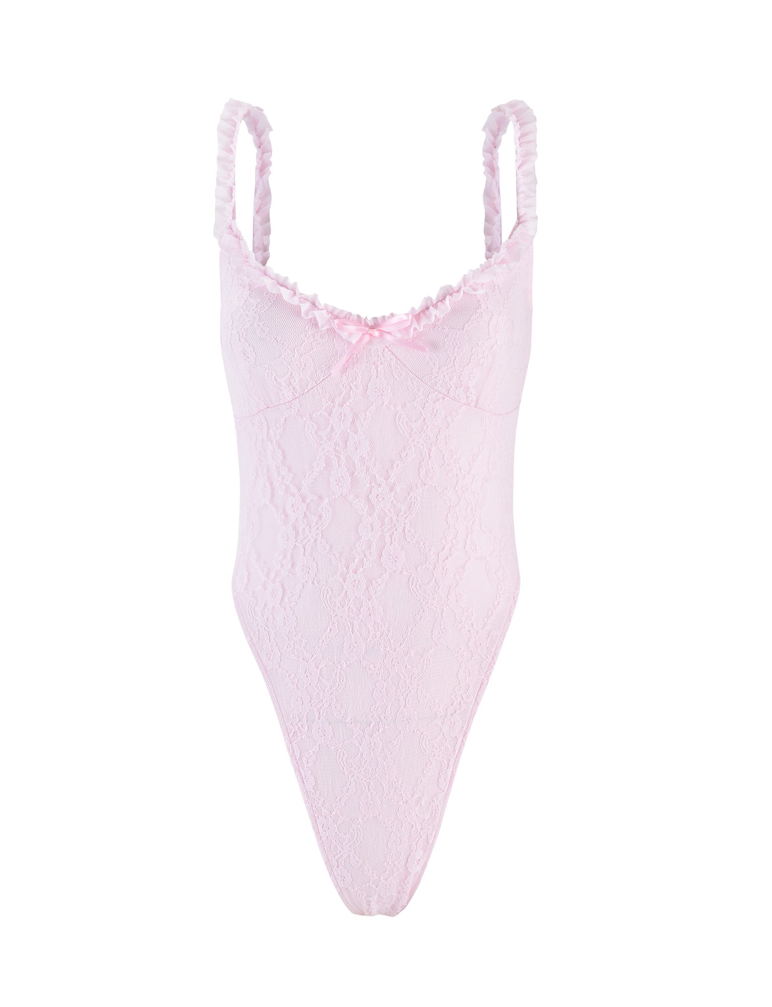 DEJA BODYSUIT - PINK : PASTEL PINK - Image 6