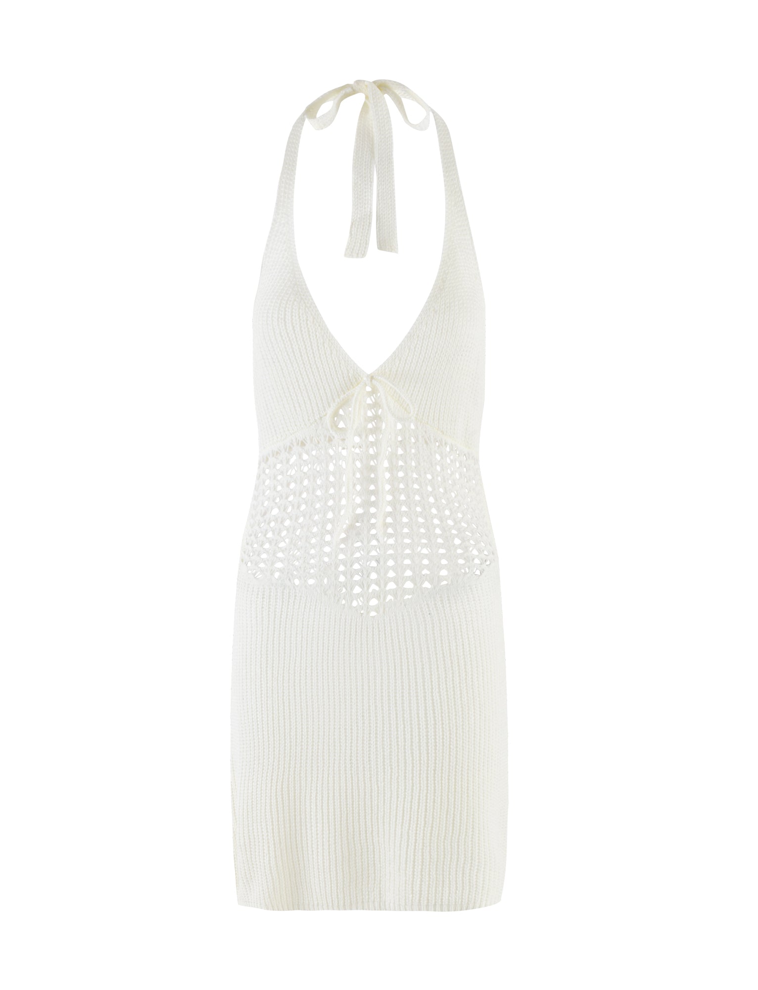 DELTA MINI DRESS - WHITE - Image 6