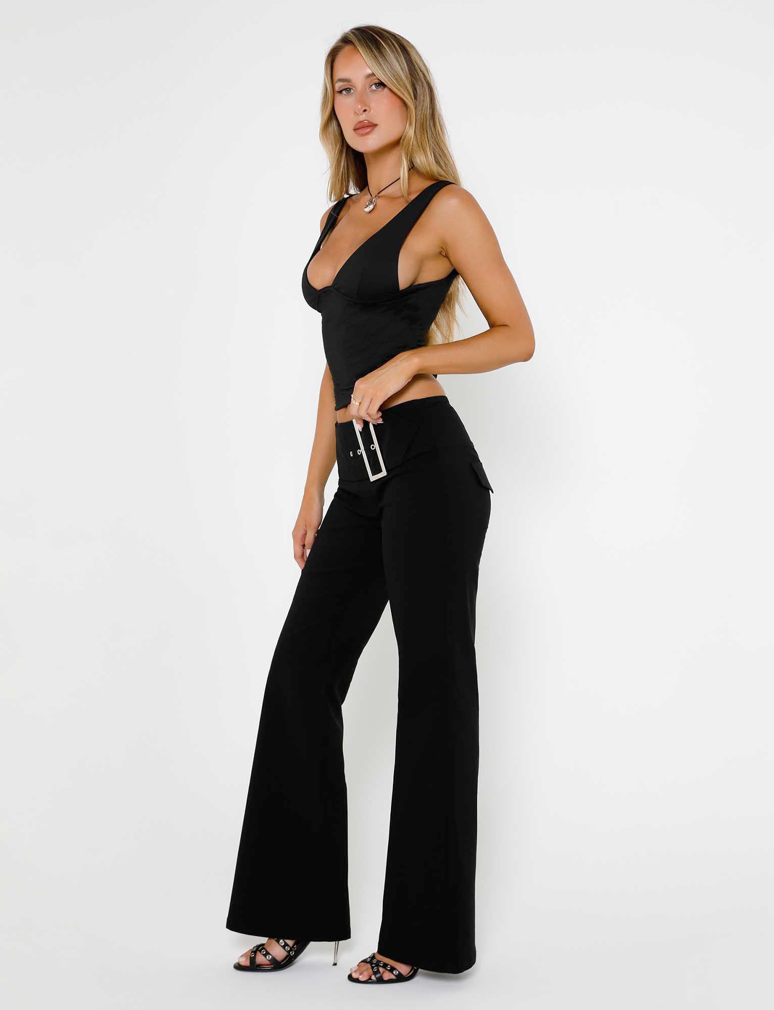 LUNARIA TOP - BLACK - Image 5