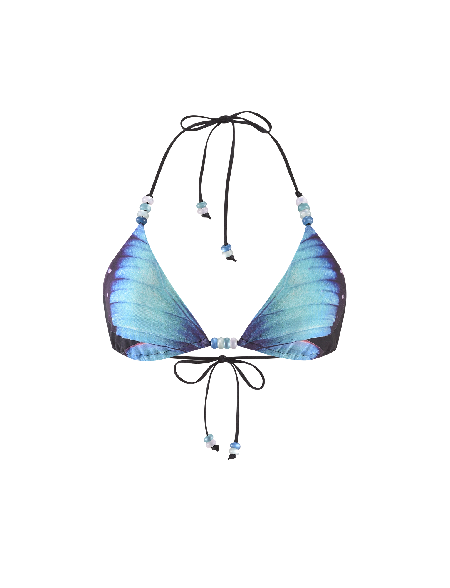 FINLEA BIKINI TOP - BLACK : BUTTERFLY - Image 7