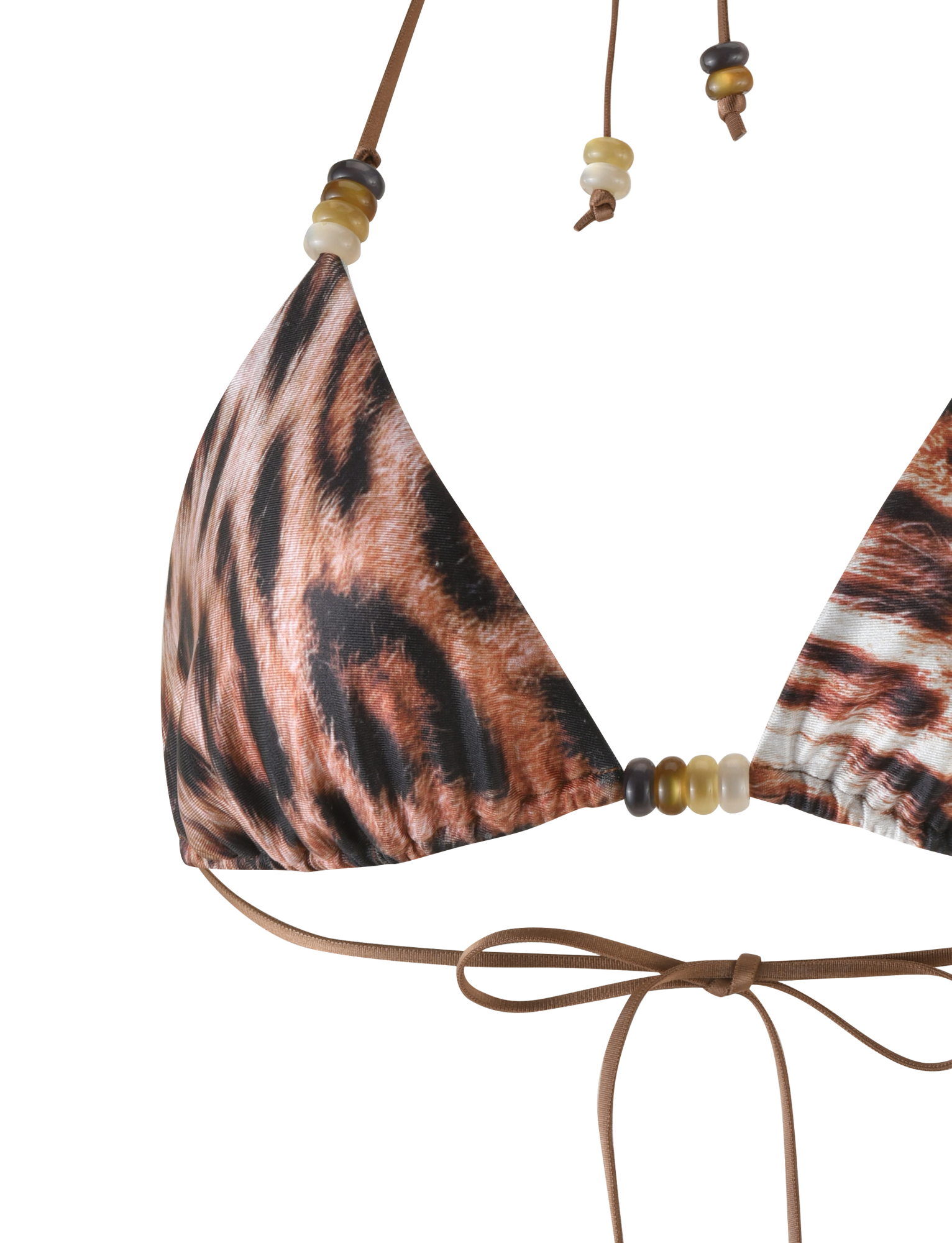 FINLEA BIKINI TOP - NEUTRAL : LEOPARD : LEOPARD HAZE - Image 8