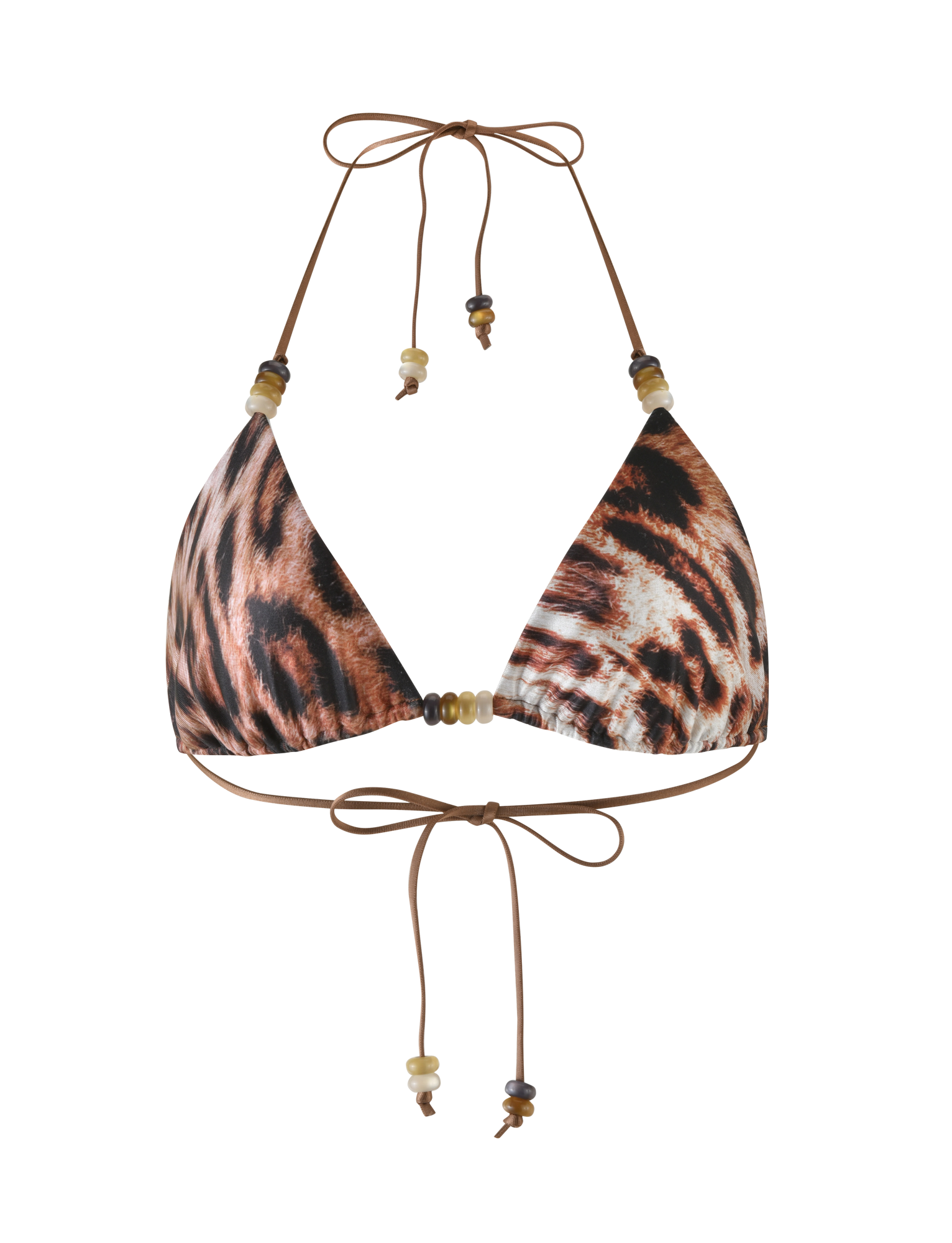 FINLEA BIKINI TOP - NEUTRAL : LEOPARD : LEOPARD HAZE - Image 6
