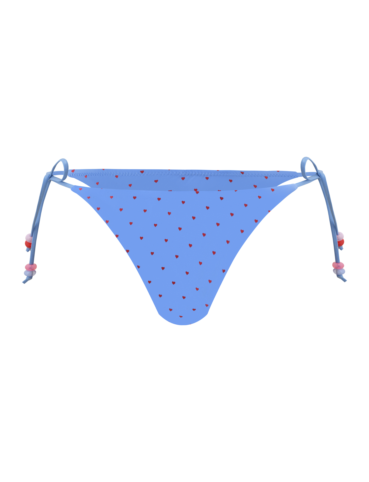 FINLEA BIKINI BOTTOM - BLUE HEART POLKA DOT - Image 8