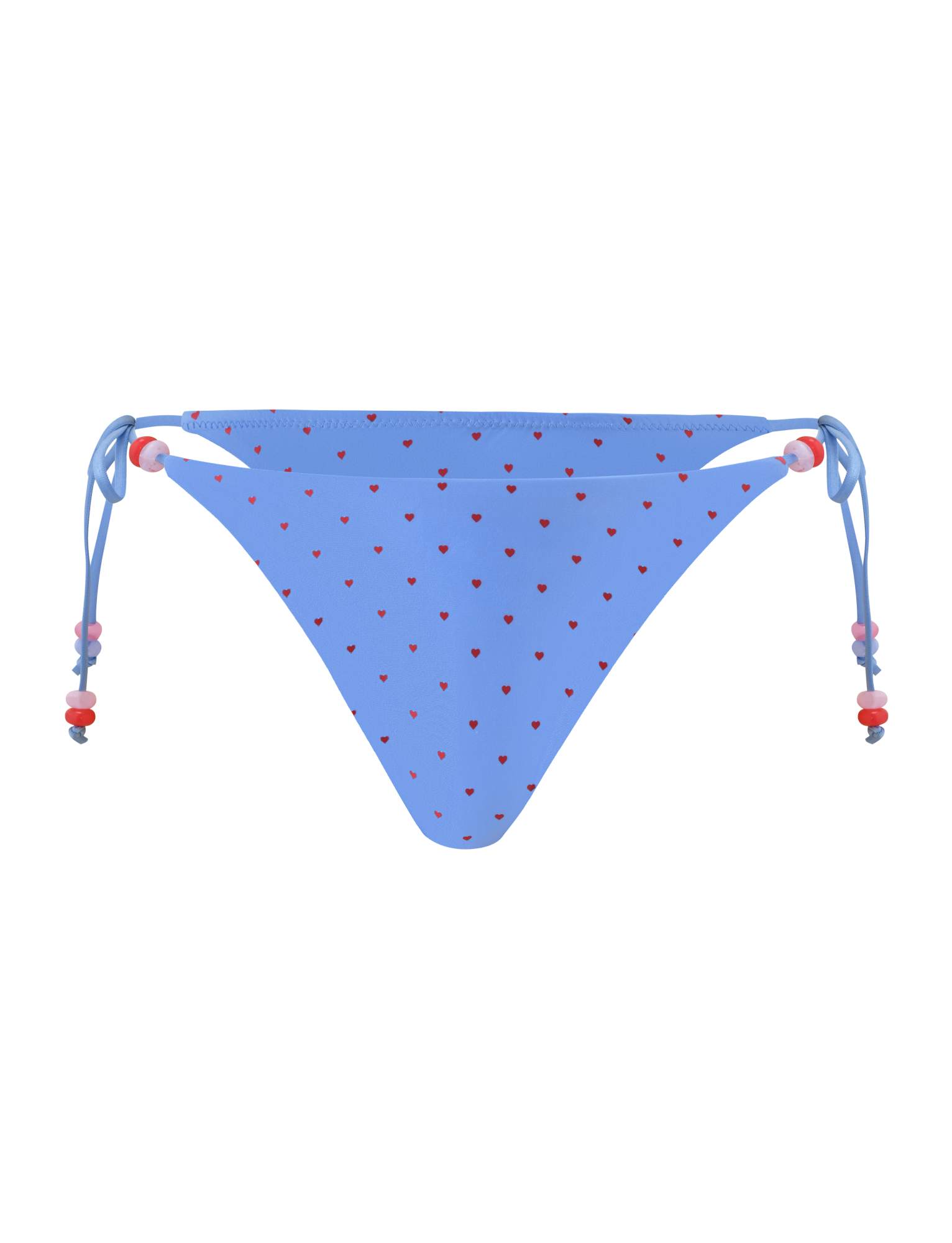 FINLEA BIKINI BOTTOM - BLUE HEART POLKA DOT - Image 7