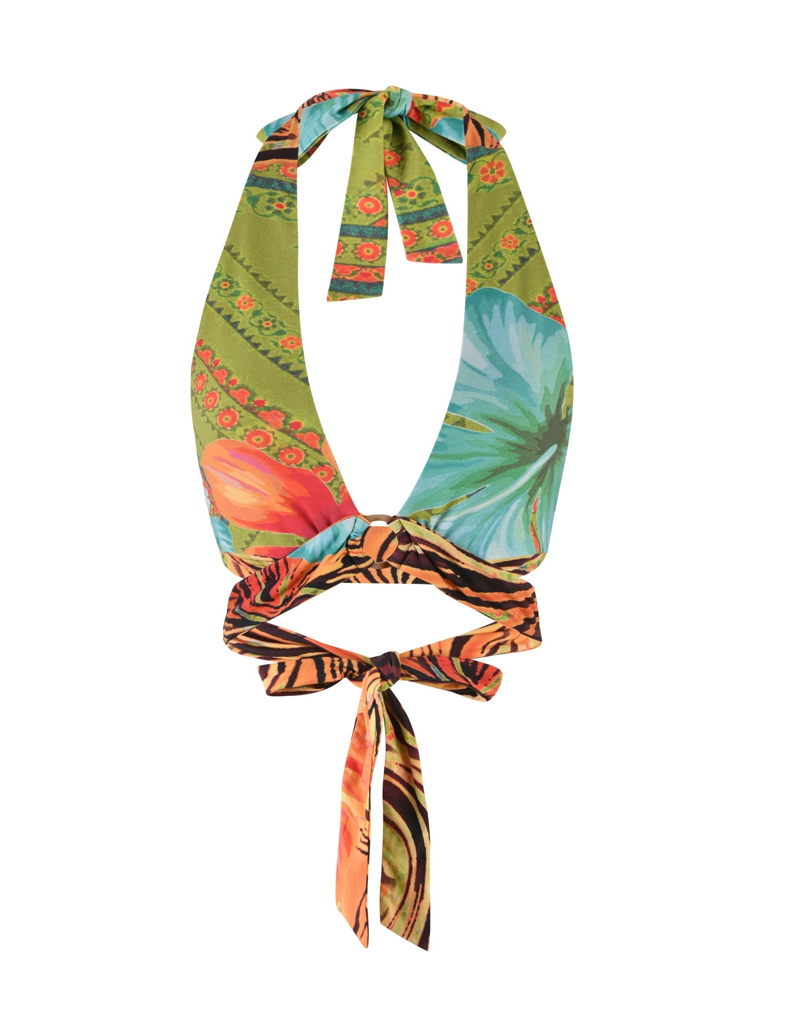 RAYLEE TOP - MULTI : FLORAL : TROPICAL FLORAL - Image 7
