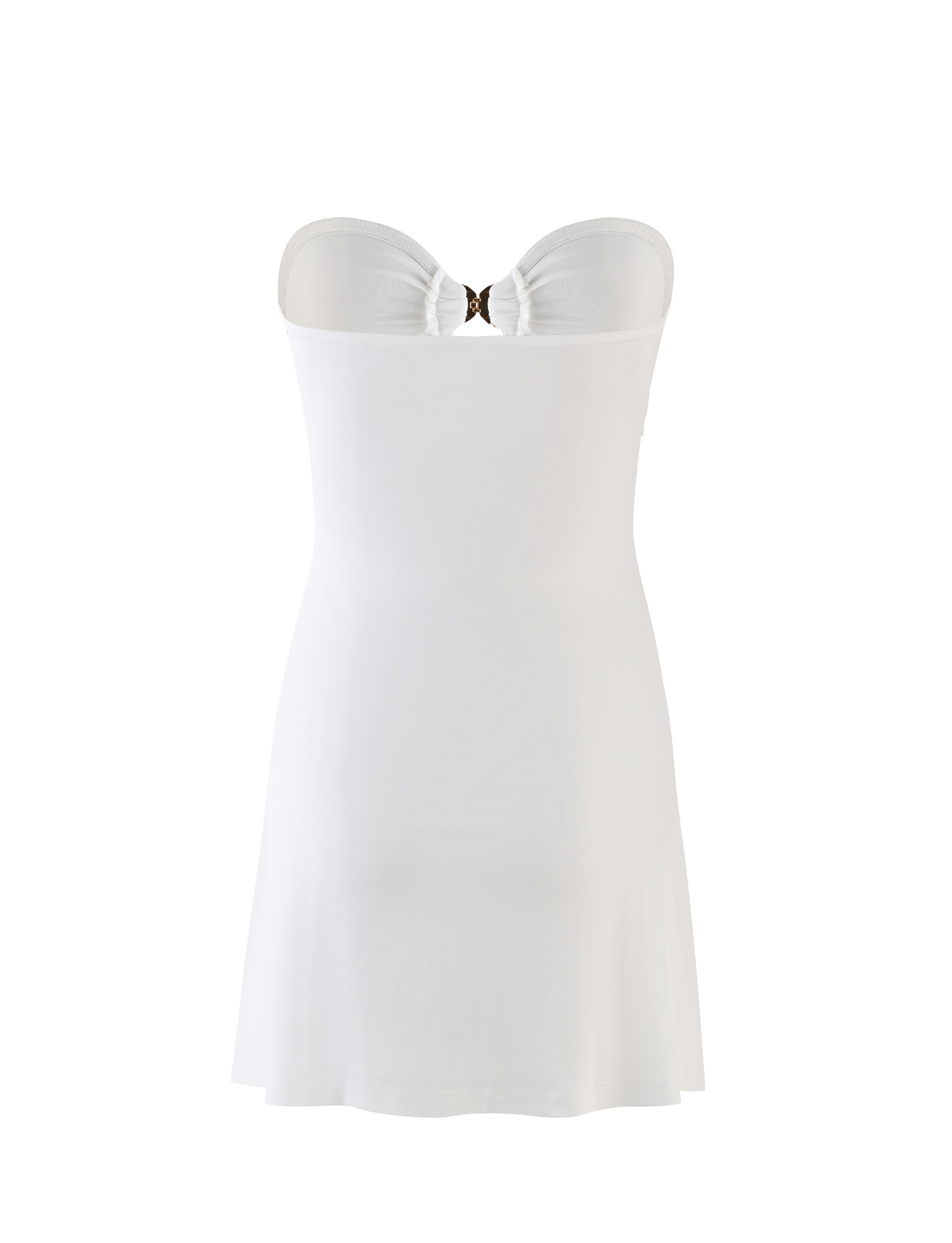 CECILY MINI DRESS - WHITE - Image 6