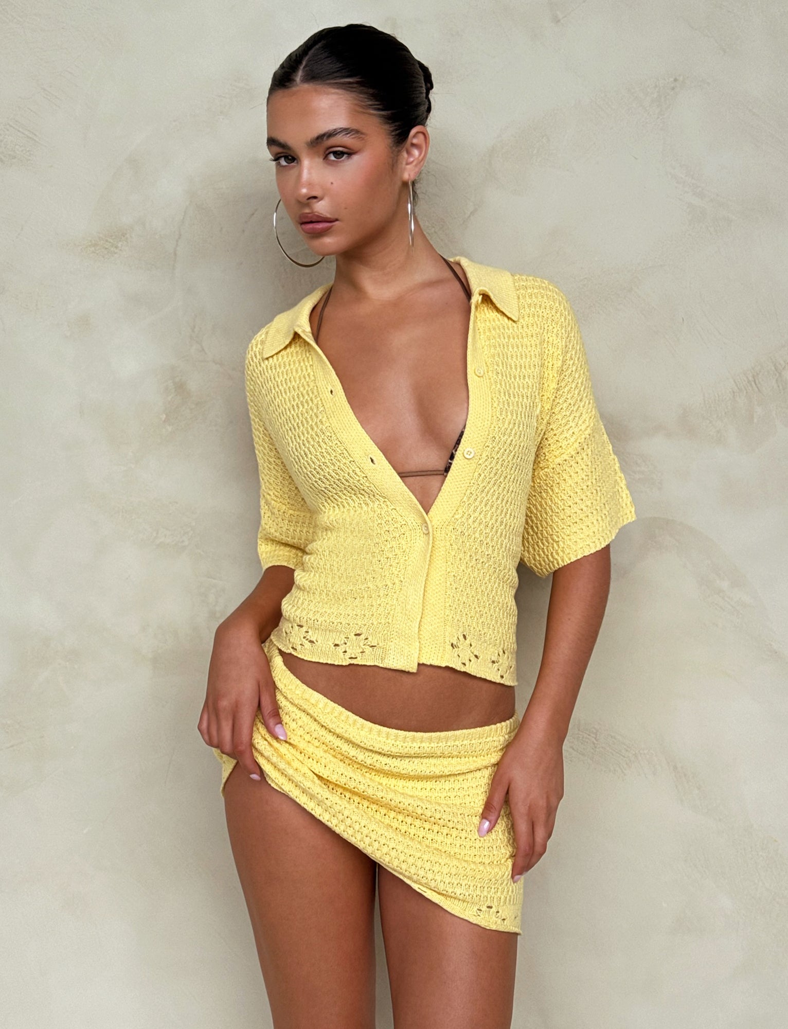 JANAI TOP - YELLOW : LEMON - Image 2
