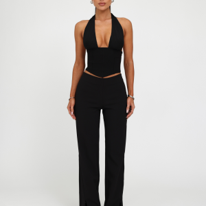 JANECE TOP - BLACK