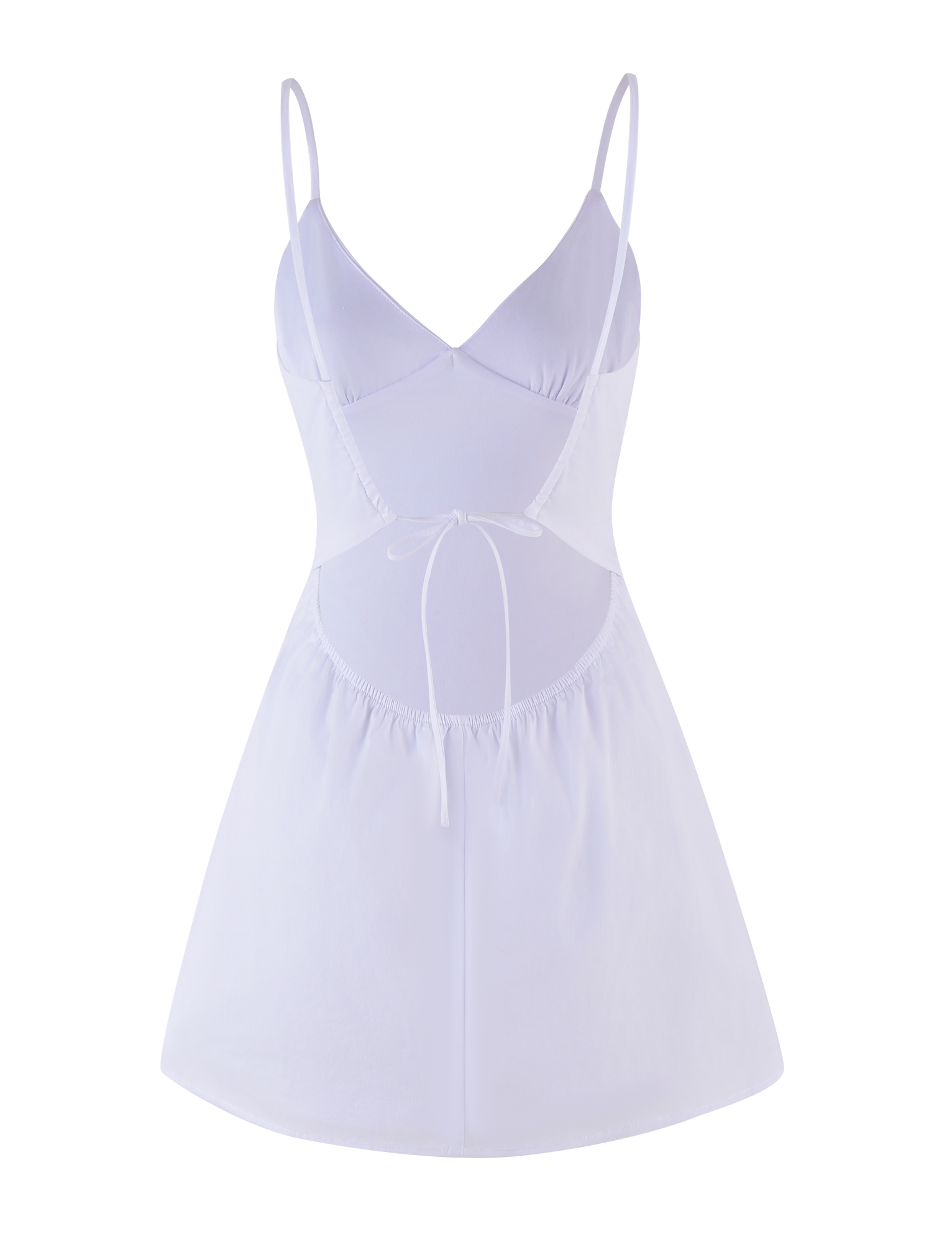 WINNIE MINI DRESS - WHITE - Image 7