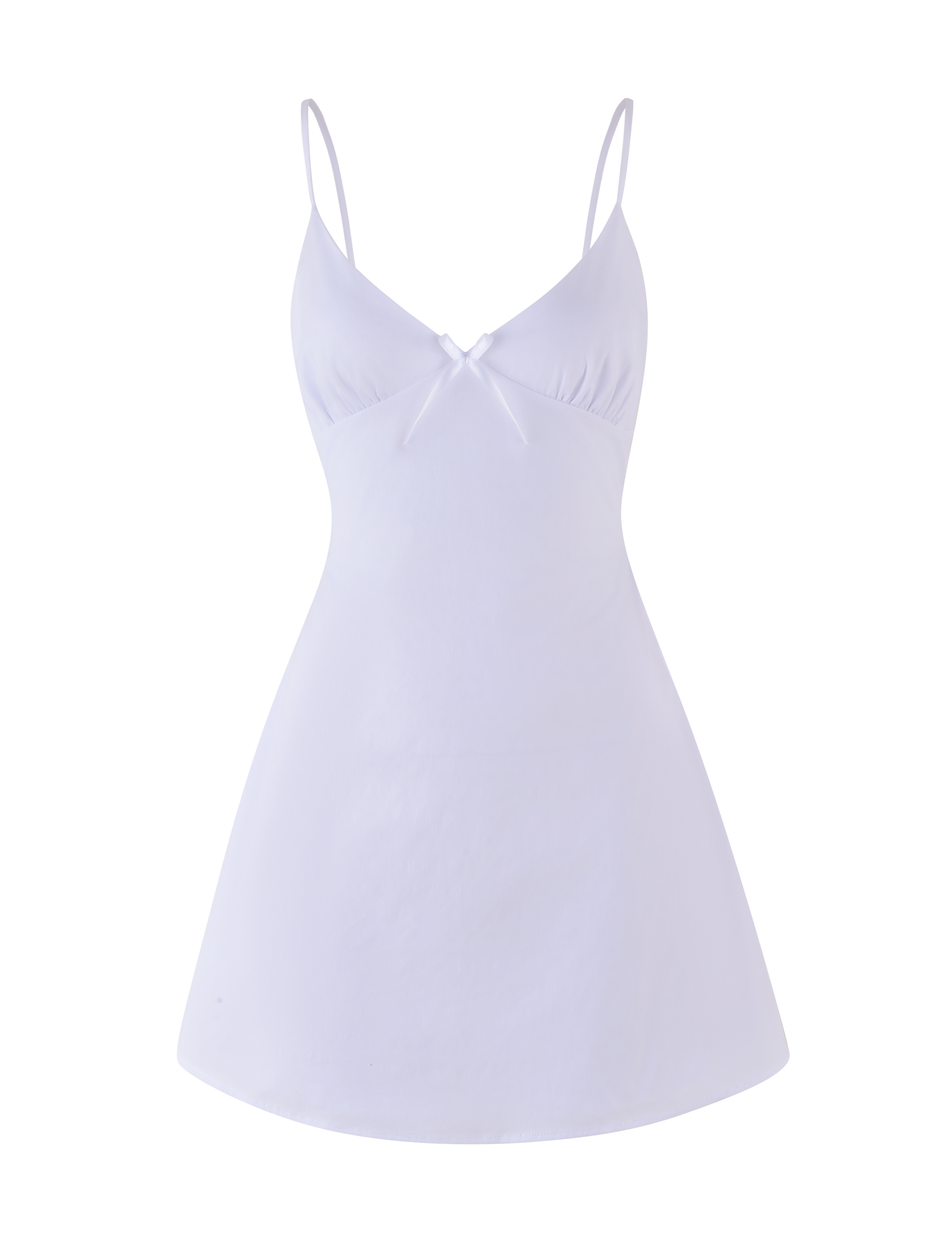 WINNIE MINI DRESS - WHITE - Image 6
