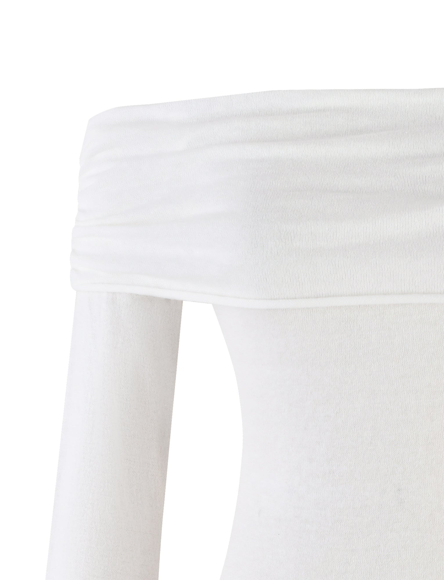 DIEDRE JUMPER DRESS - WHITE : CREAM - Image 9