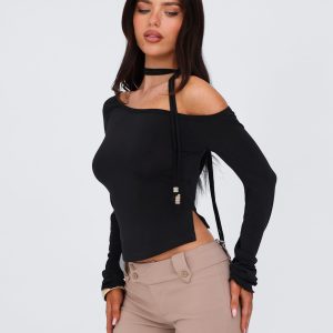 MIETTA TOP - BLACK