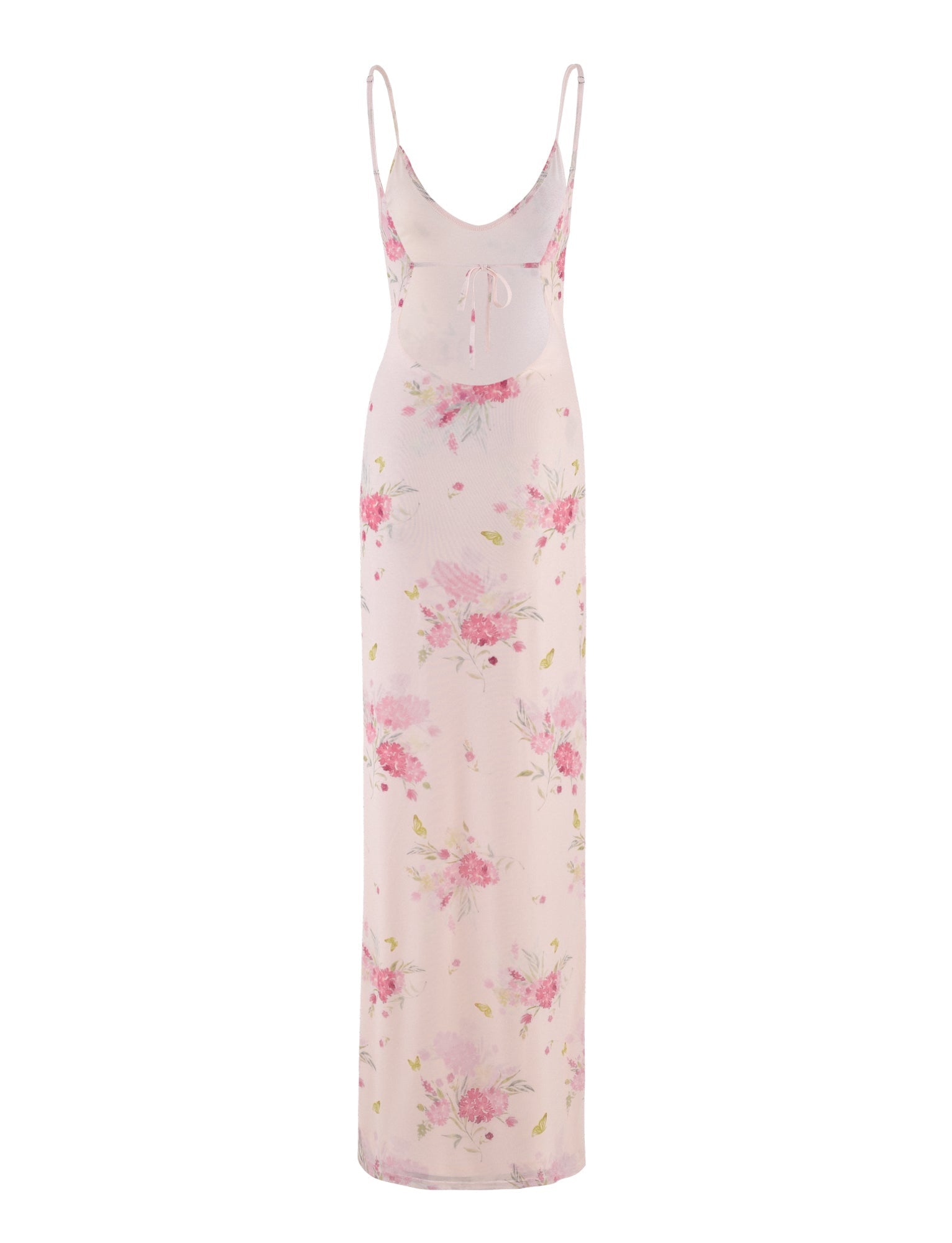 OSIRIS DRESS - PINK : FLORAL : WATER COLOUR FLORAL - Image 9