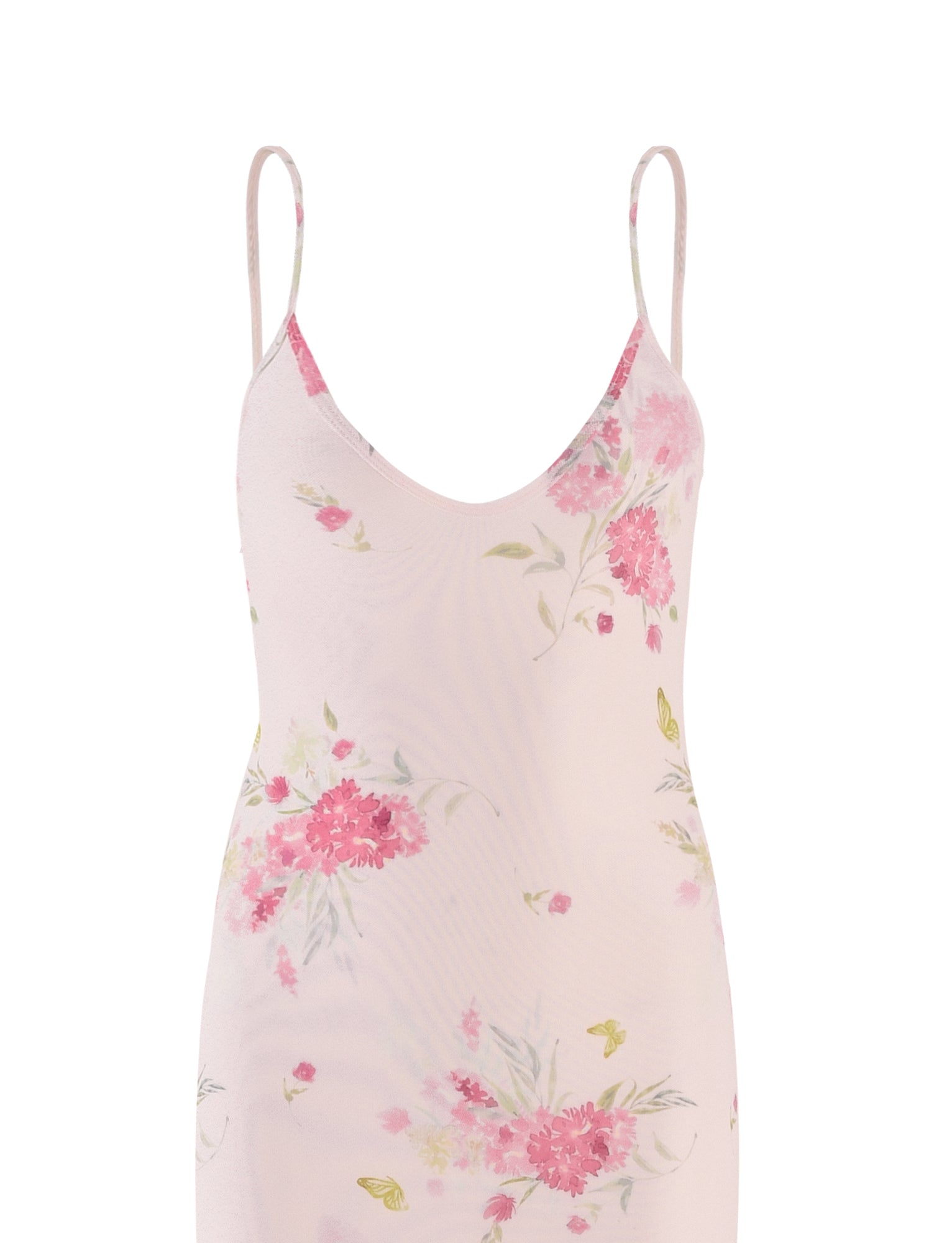 OSIRIS DRESS - PINK : FLORAL : WATER COLOUR FLORAL - Image 8