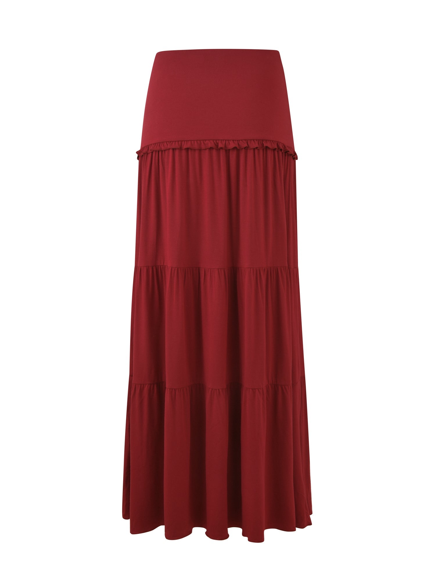 KATYA MAXI SKIRT - RED - Image 8