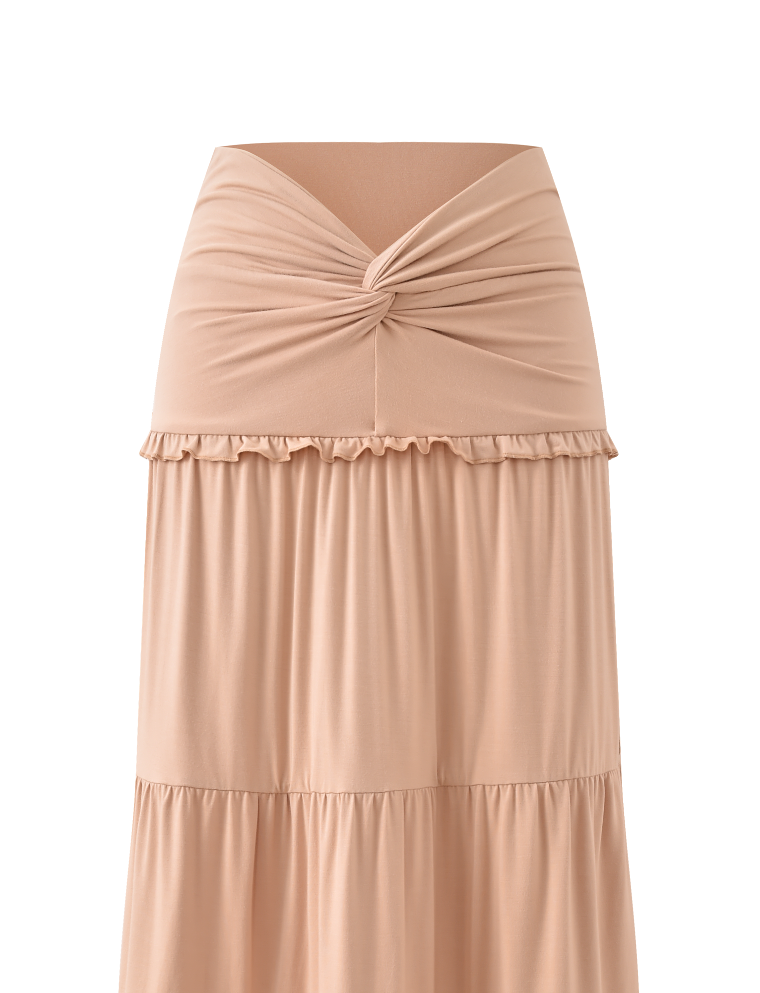 KATYA MAXI SKIRT - TAN - Image 10