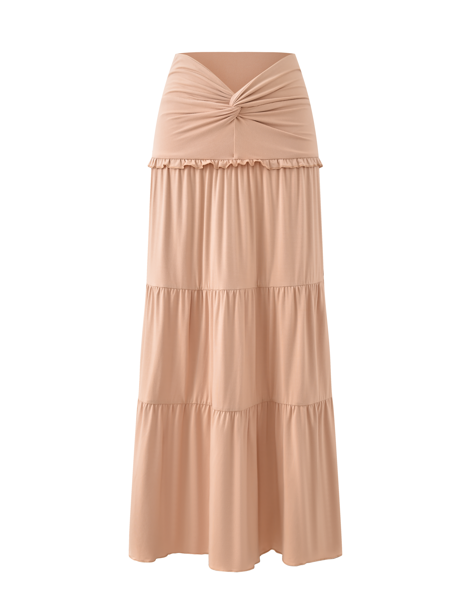 KATYA MAXI SKIRT - TAN - Image 8