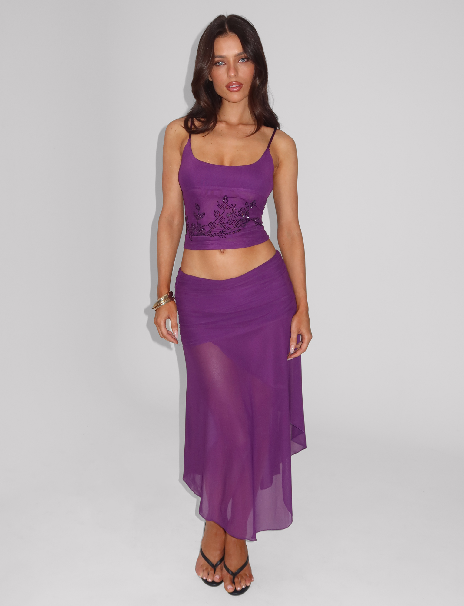 MARIANA SKIRT - PURPLE - Image 3