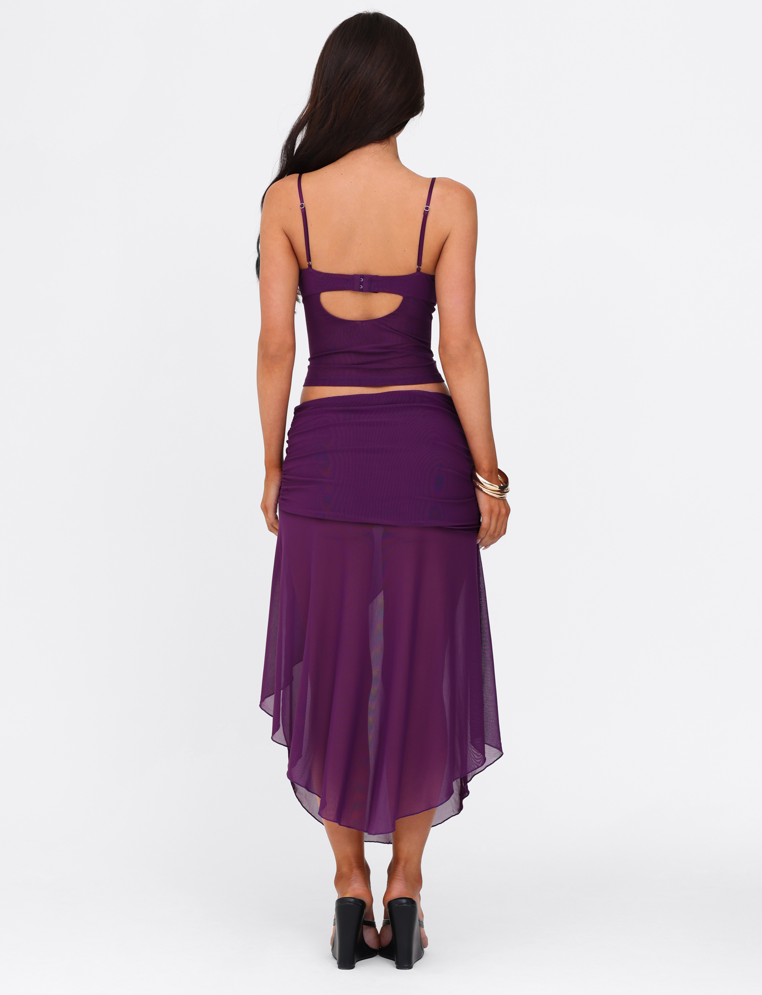 MARIANA SKIRT - PURPLE - Image 5